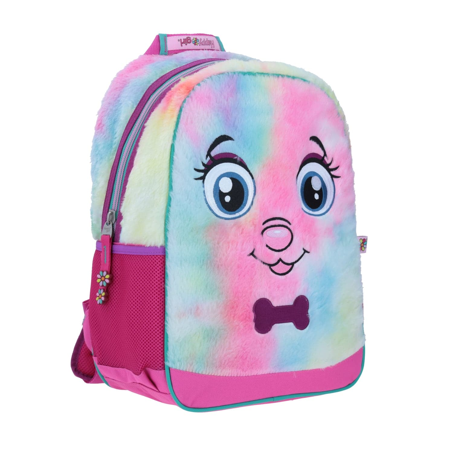 Mochila escolar para niña Happy Girl by Chenson Rosa con porta Tablet - vista 2