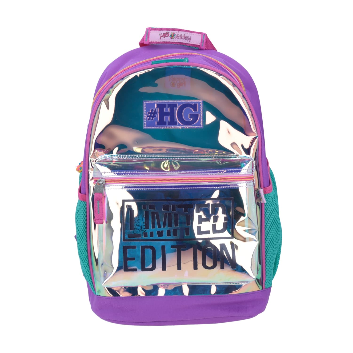 Mochila escolar para niña Happy Girl by Chenson rosa divertida y duradera