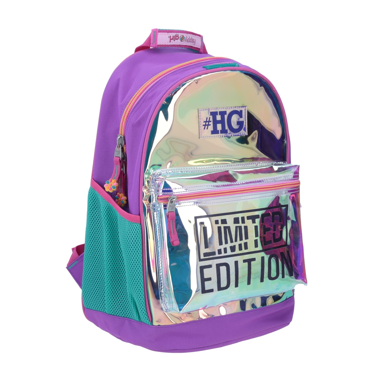 Mochila escolar para niña Happy Girl by Chenson rosa divertida y duradera 4