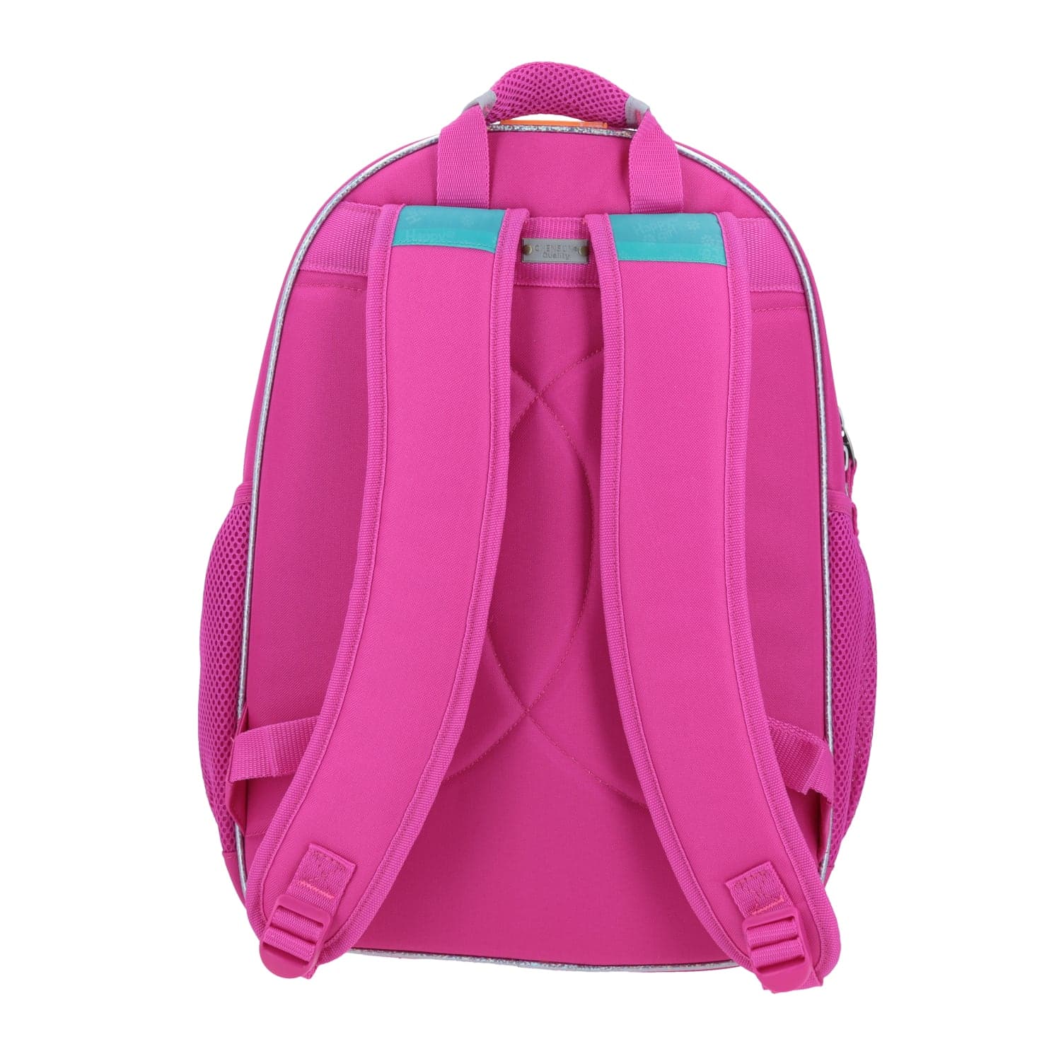 Mochila escolar para niña Happy Girl by Chenson color rosa con bolsillo frontal 3
