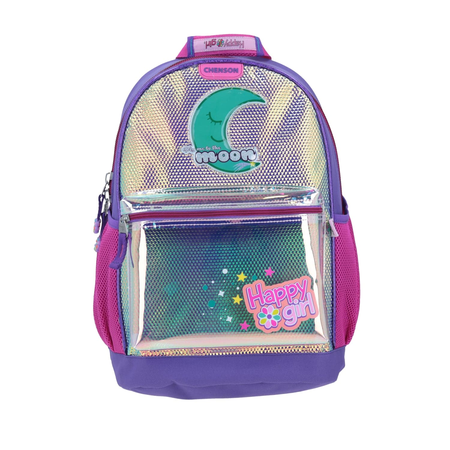 Mochila escolar iridiscente para niña Happy Girl by Chenson