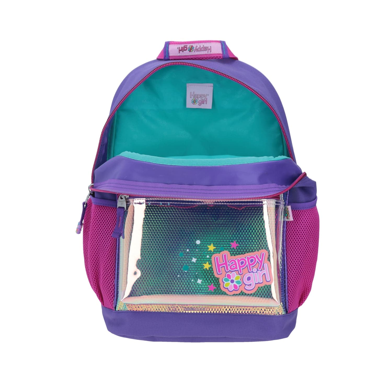 Mochila escolar iridiscente para niña Happy Girl by Chenson - vista 2