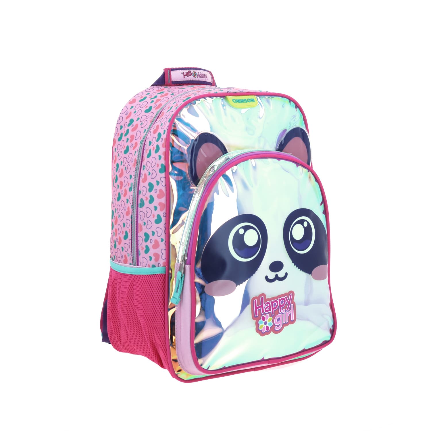 Mochila escolar para niña Happy Girl by Chenson color iridiscente - vista 2