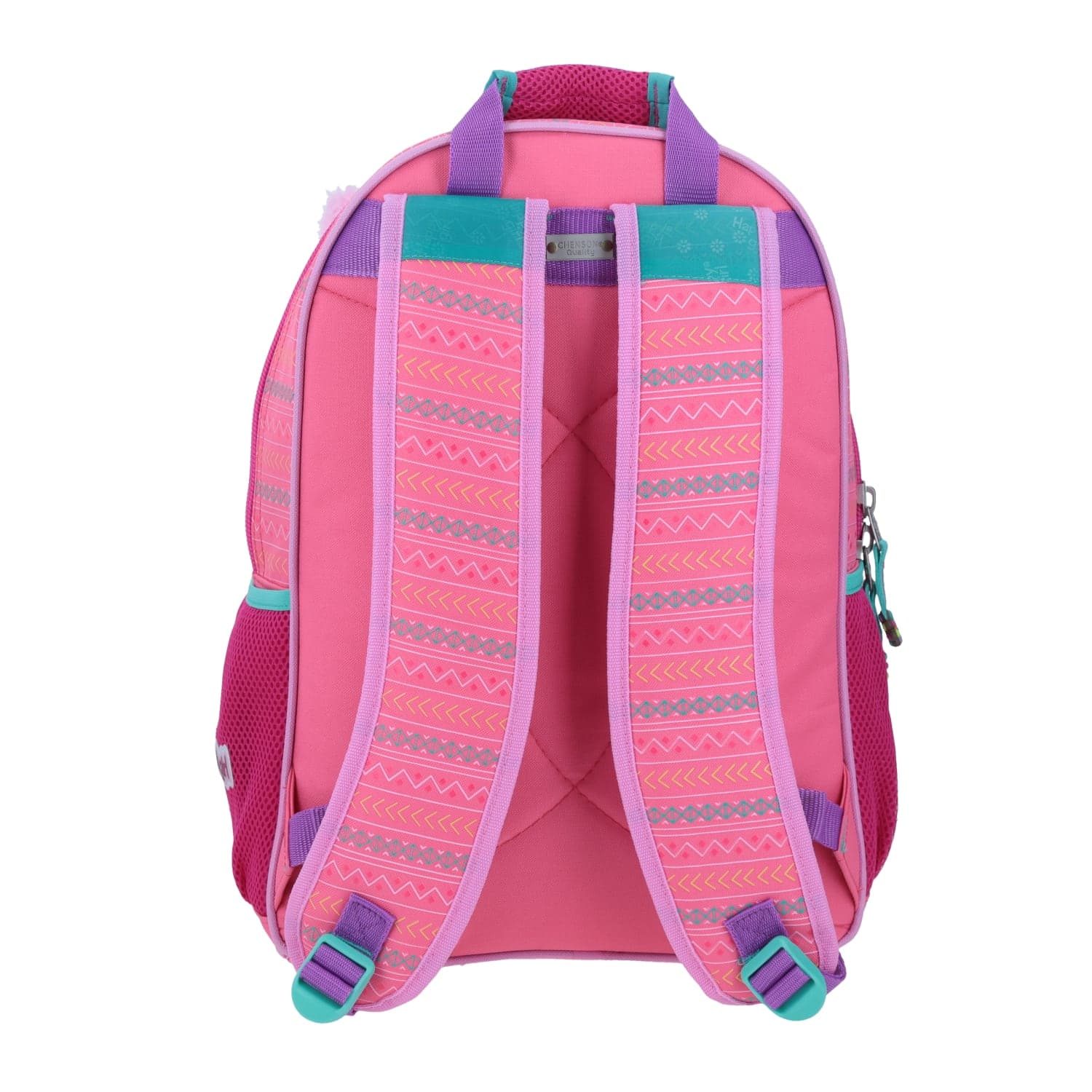 Mochila escolar para niña Happy Girl by Chenson color rosa con porta tablet 3
