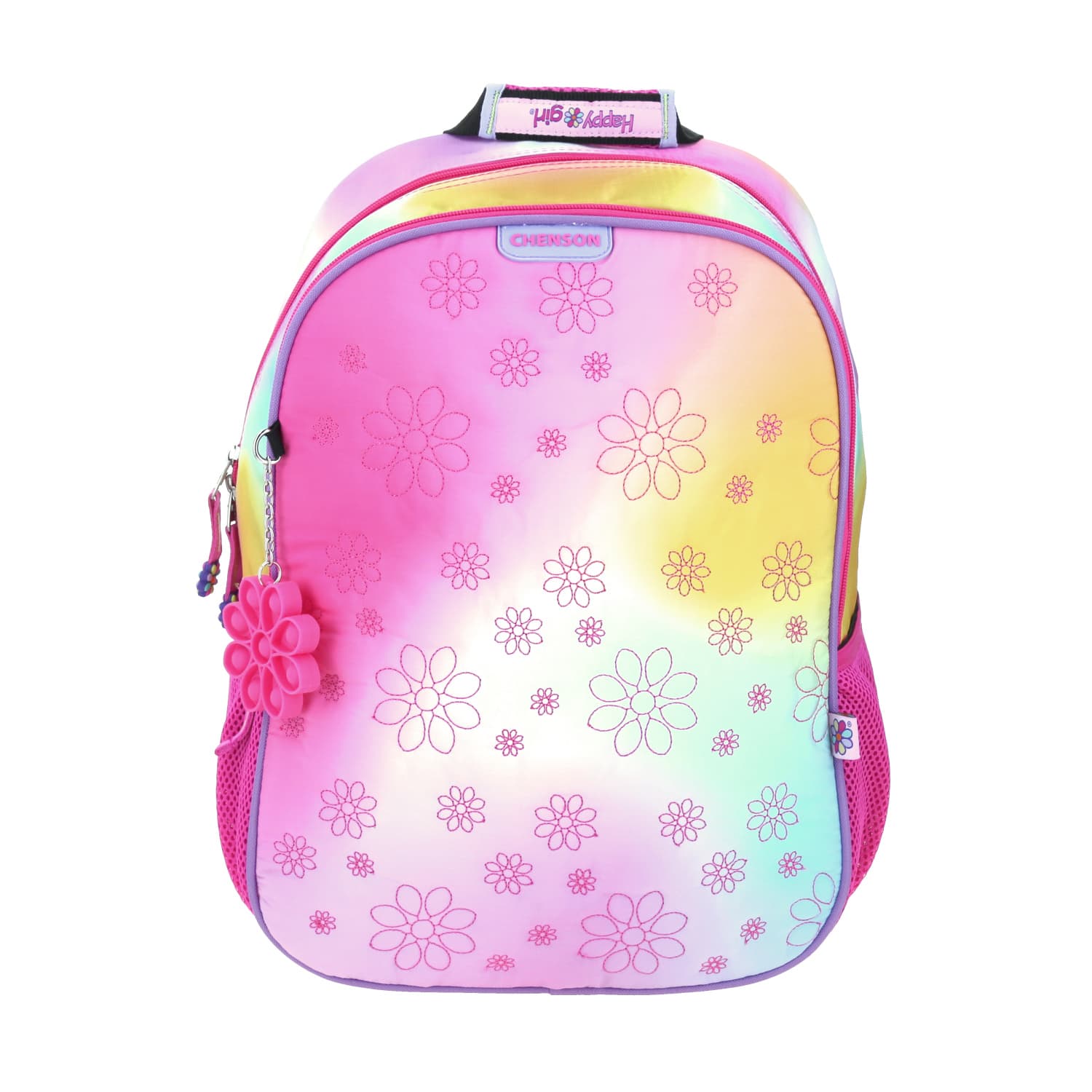 Mochila escolar para niña Happy Girl by Chenson Multicolor Divertida