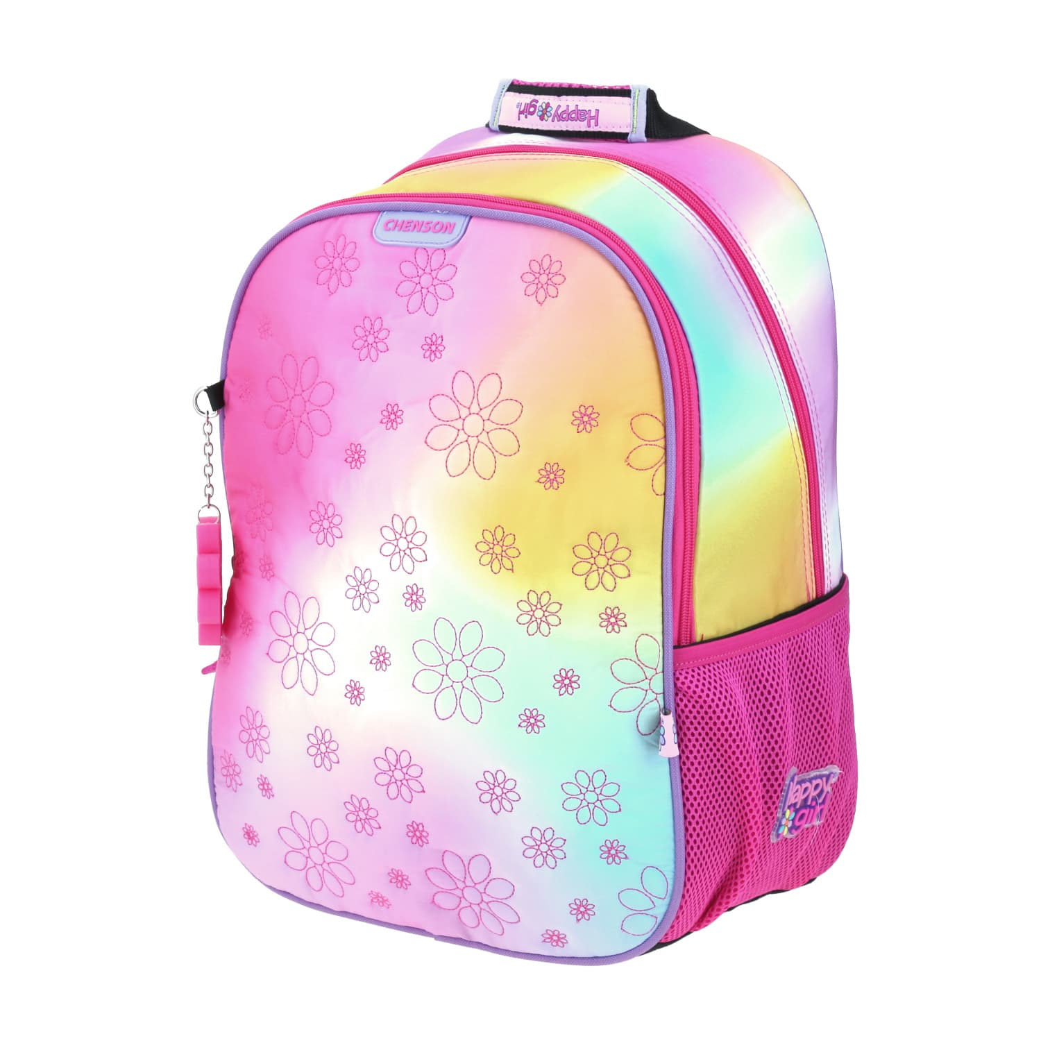 Mochila escolar para niña Happy Girl by Chenson Multicolor Divertida 2