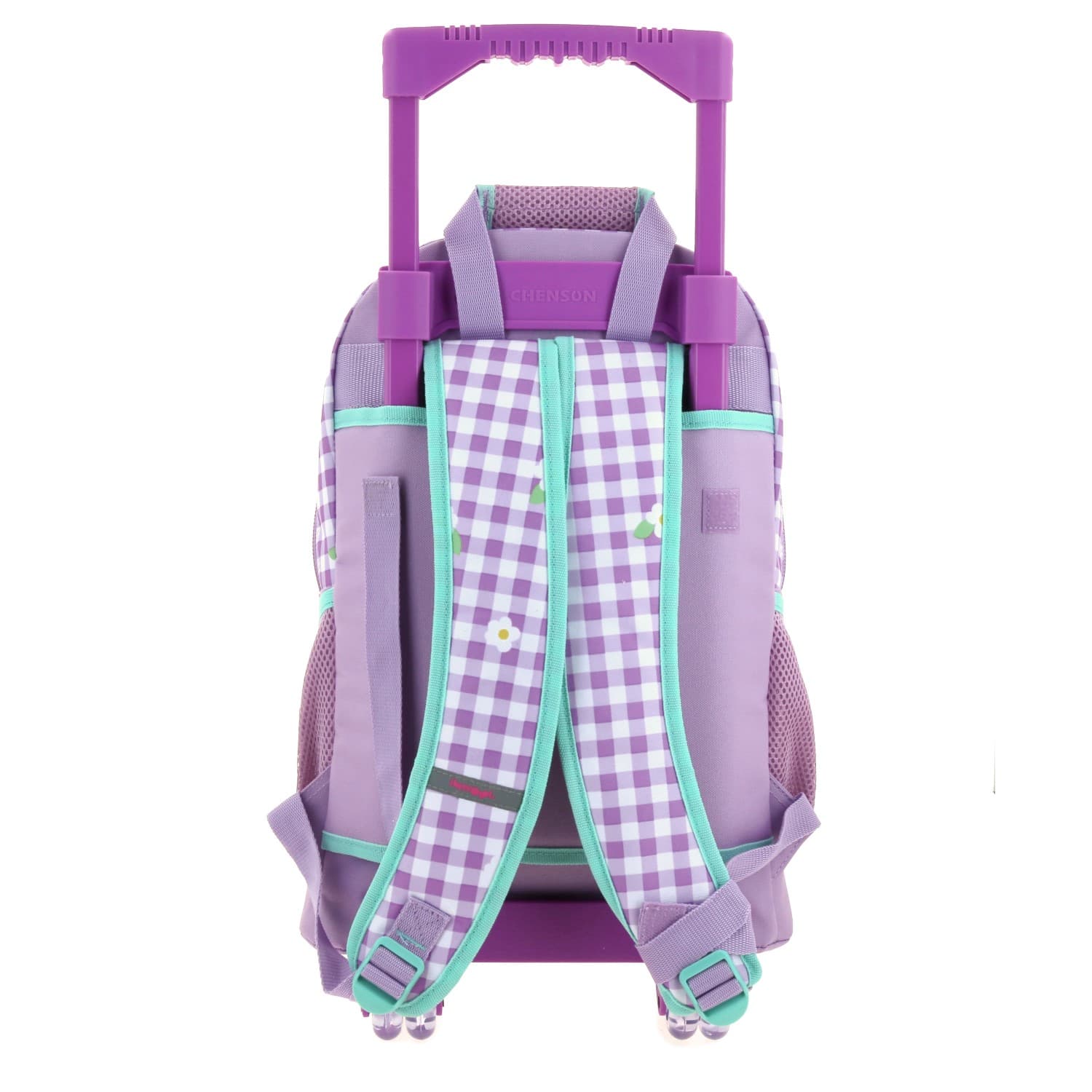 Mochila con Ruedas Happy Girl Violeta para Niña - Diversión y Seguridad 4