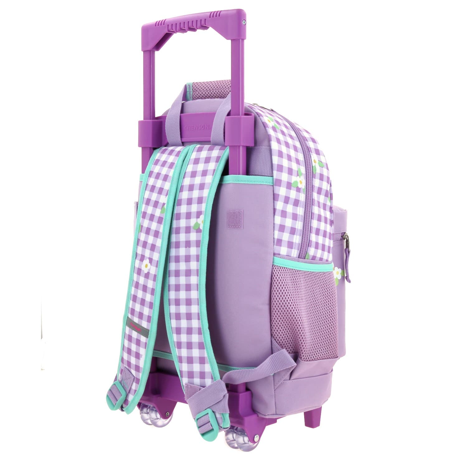 Mochila con Ruedas Happy Girl Violeta para Niña - Diversión y Seguridad 5