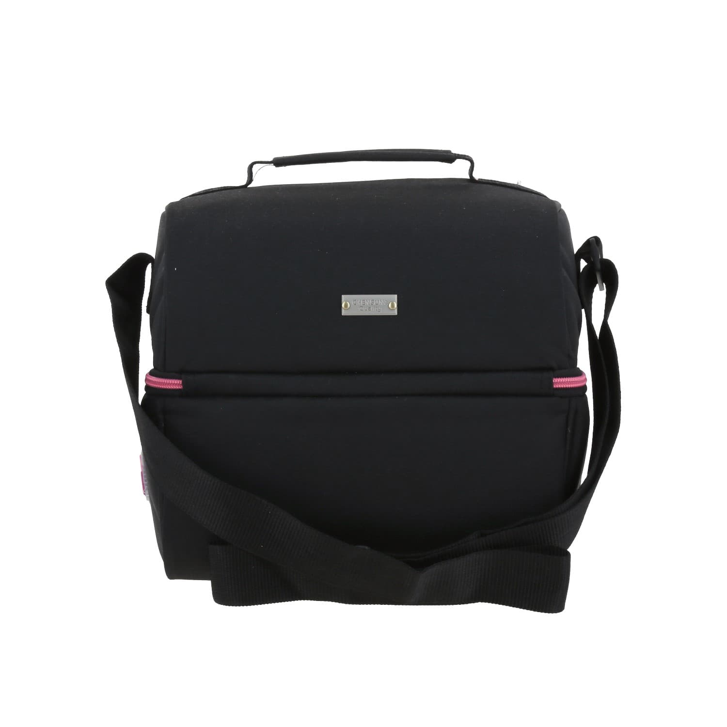 Lonchera escolar térmica Happy Girl negra para niña - Doble compartimento 4