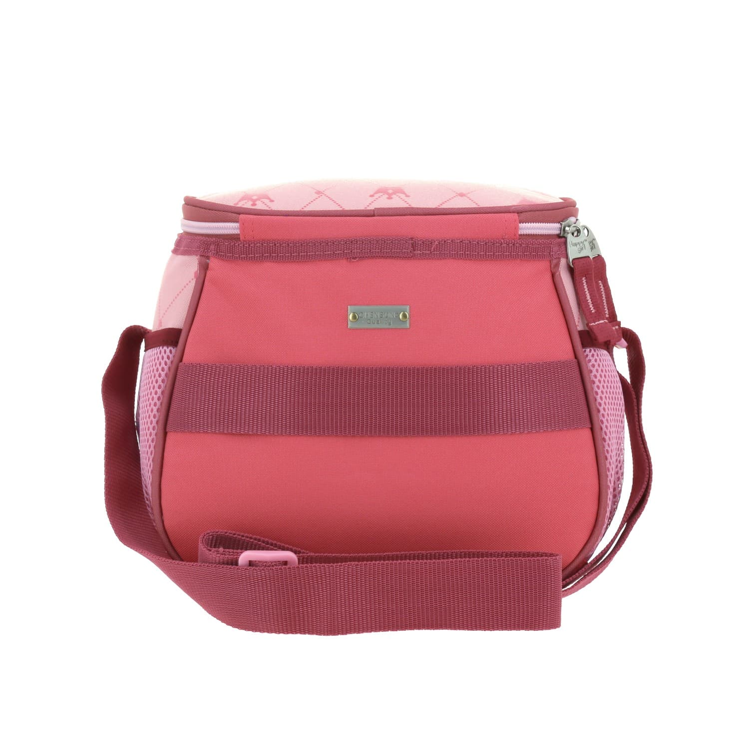 Lonchera escolar Happy Girl by Chenson rosa con forro térmico 4