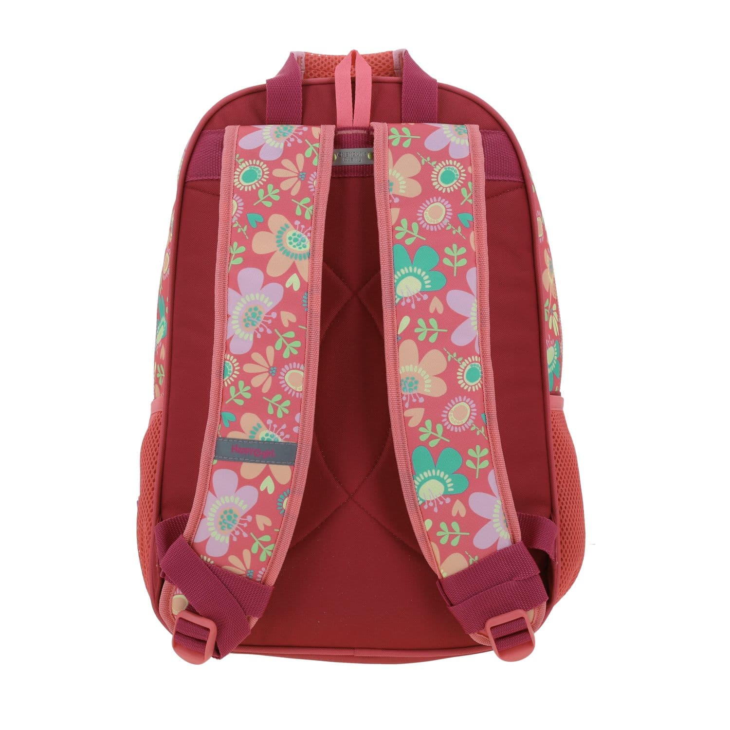 Mochila escolar para niña Happy Girl by Chenson color rosa divertida 4