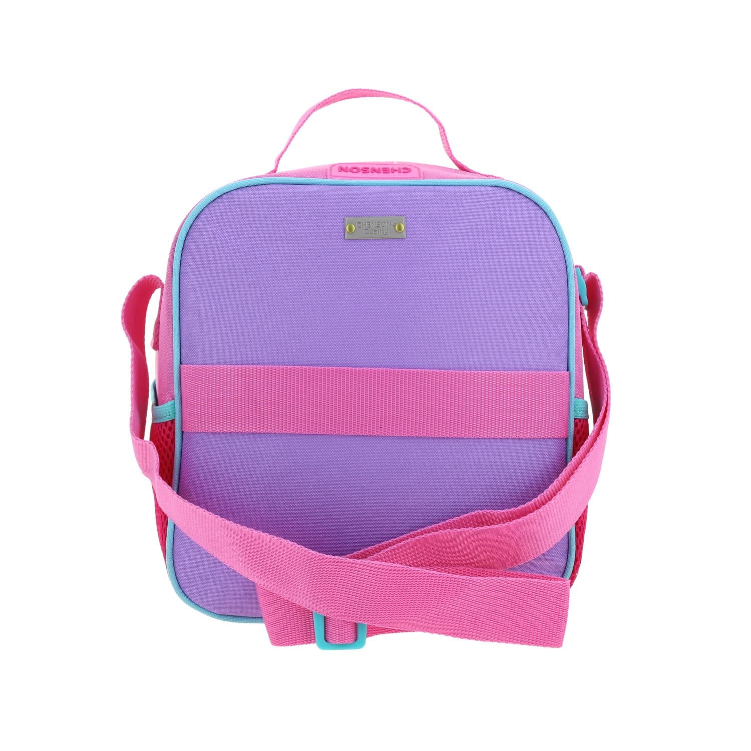 Lonchera escolar térmica Happy Girl Rosa para niña - Durabilidad y diversión 4