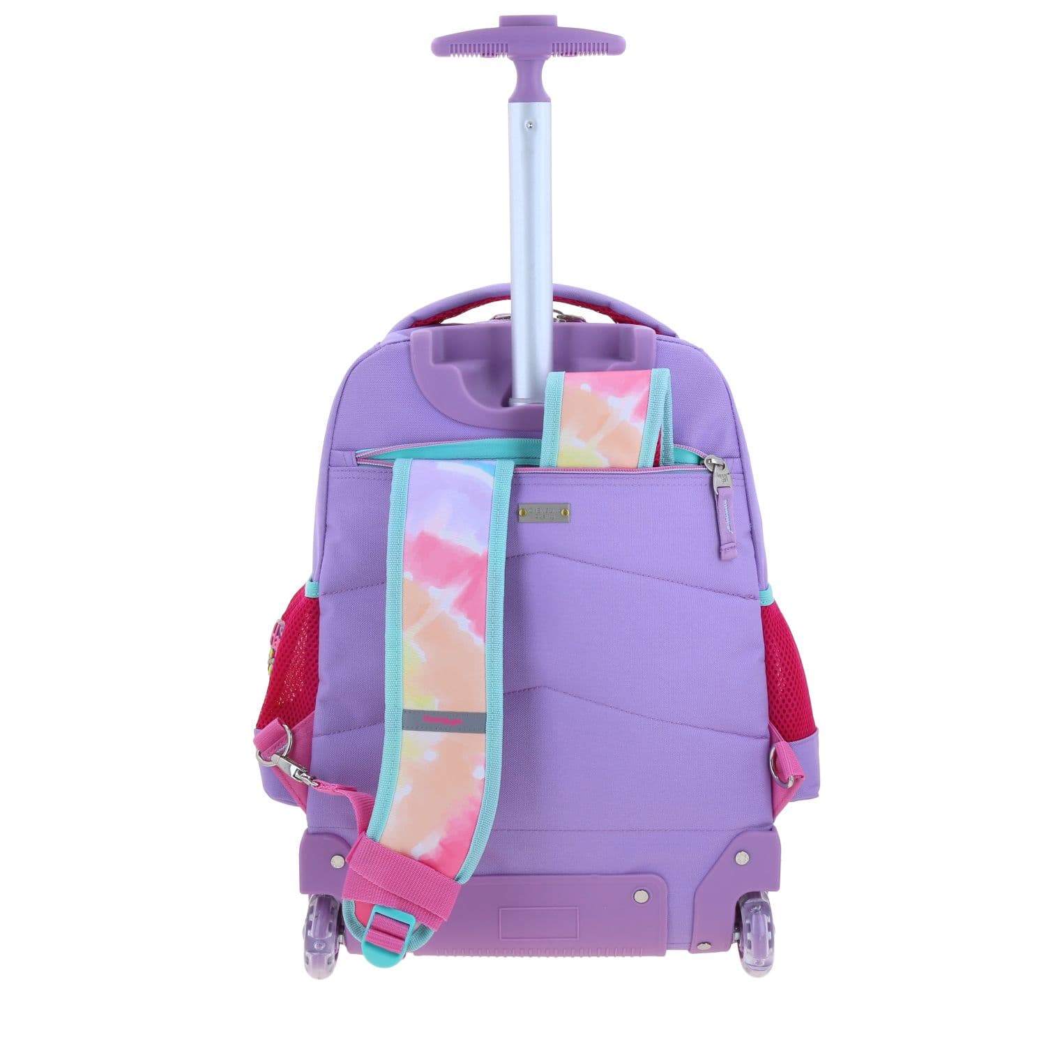 Mochila con Ruedas Happy Girl Rosa para Niña - Divertida y Segura 4