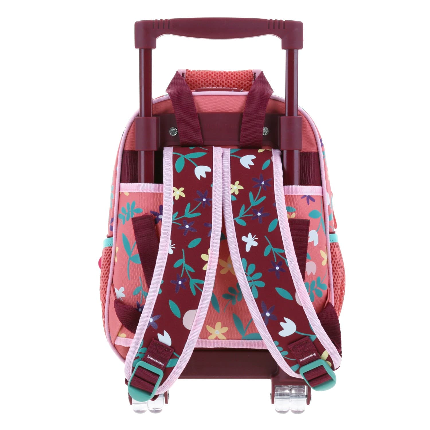 Mochila con Ruedas Happy Girl Rosa para Niña - Diversión y Durabilidad 4