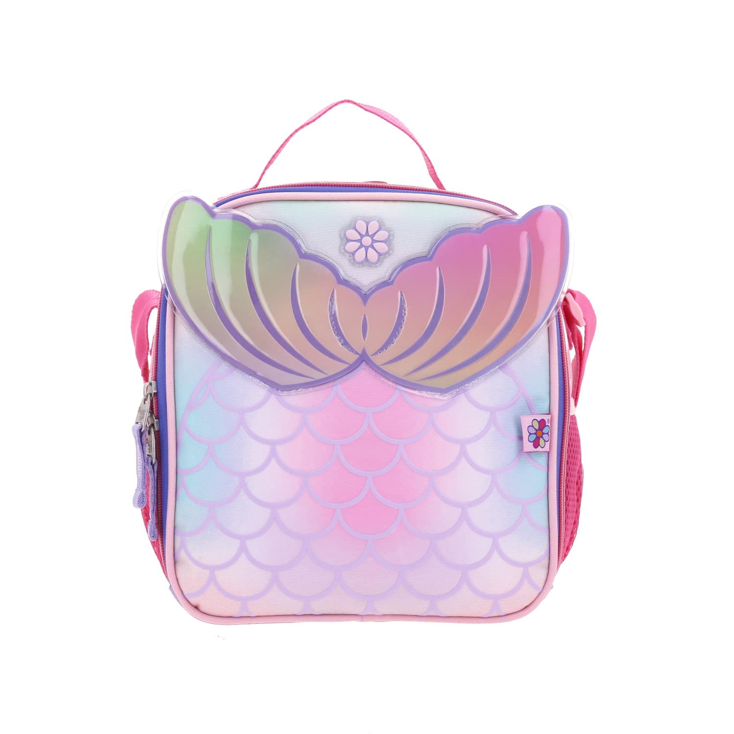 Lonchera escolar térmica Happy Girl Iridiscente para niña - Durabilidad y diversión