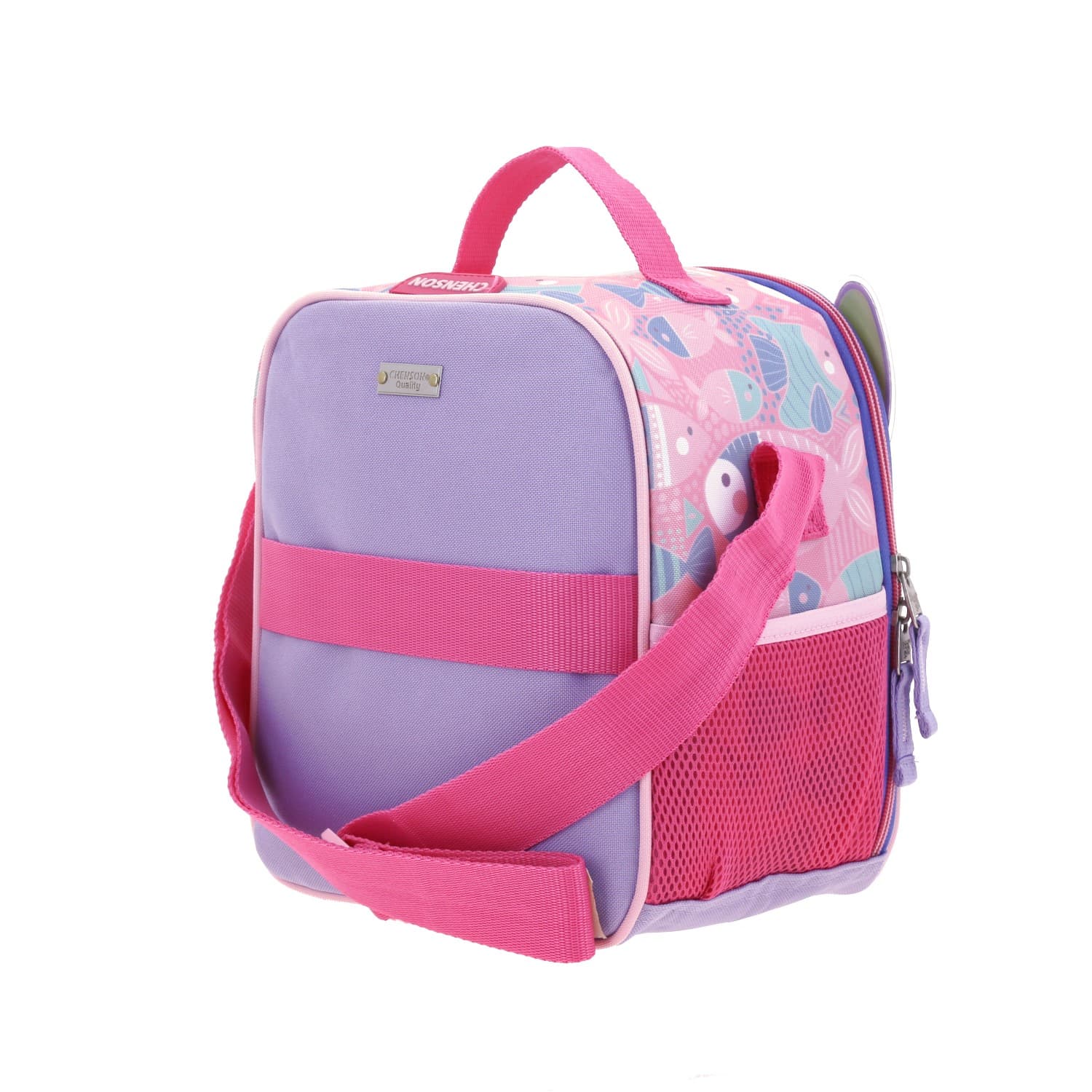 Lonchera escolar térmica Happy Girl Iridiscente para niña - Durabilidad y diversión 5