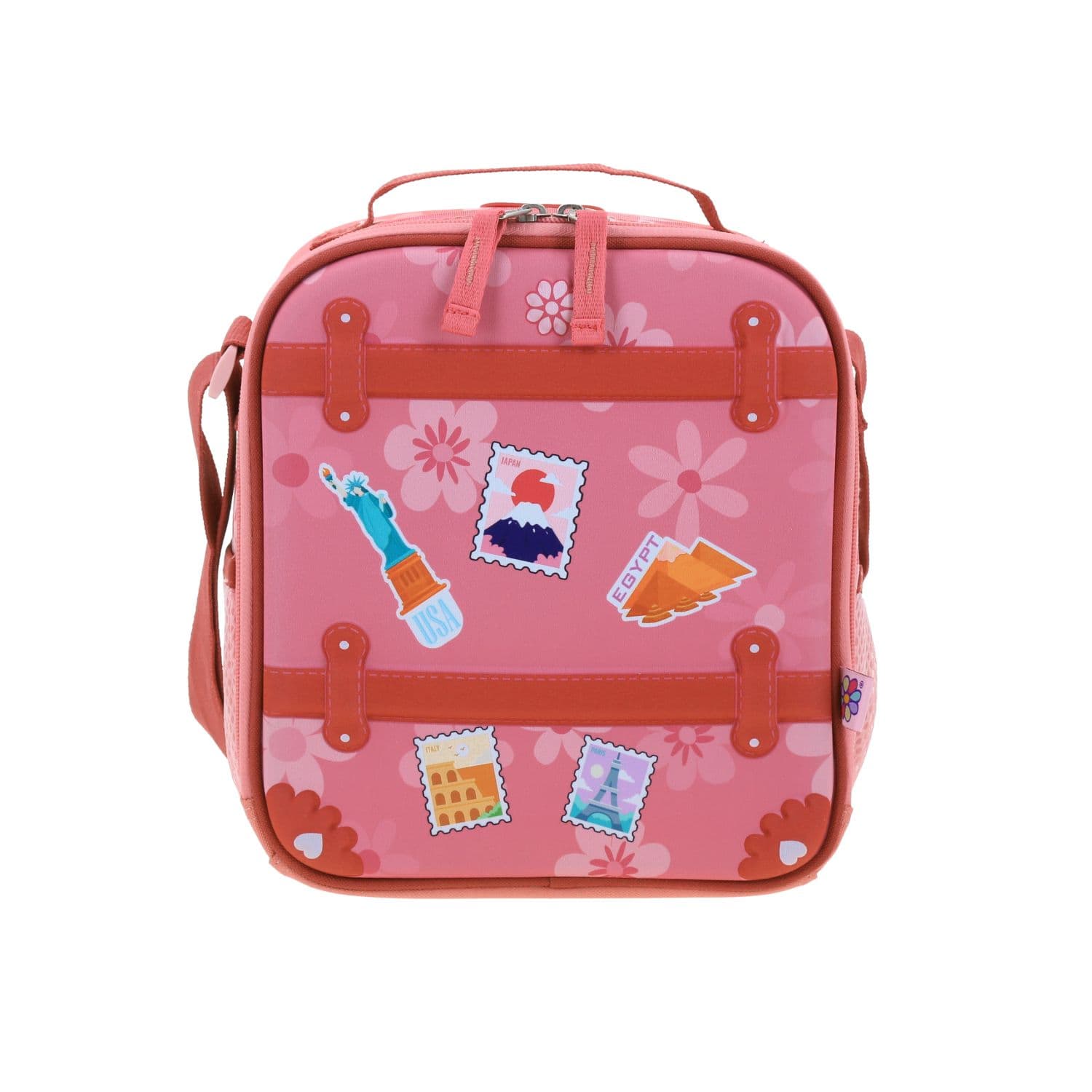 Lonchera escolar Happy Girl by Chenson Rosa Térmica para Niñas