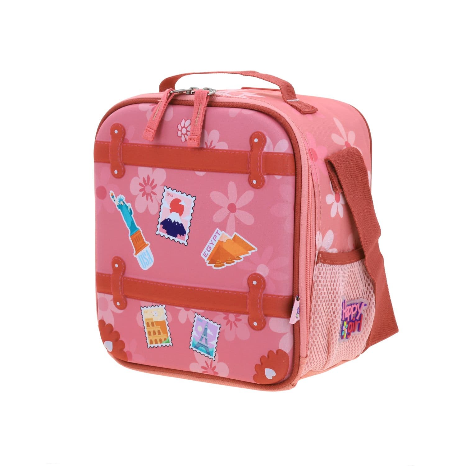 Lonchera escolar Happy Girl by Chenson Rosa Térmica para Niñas 2