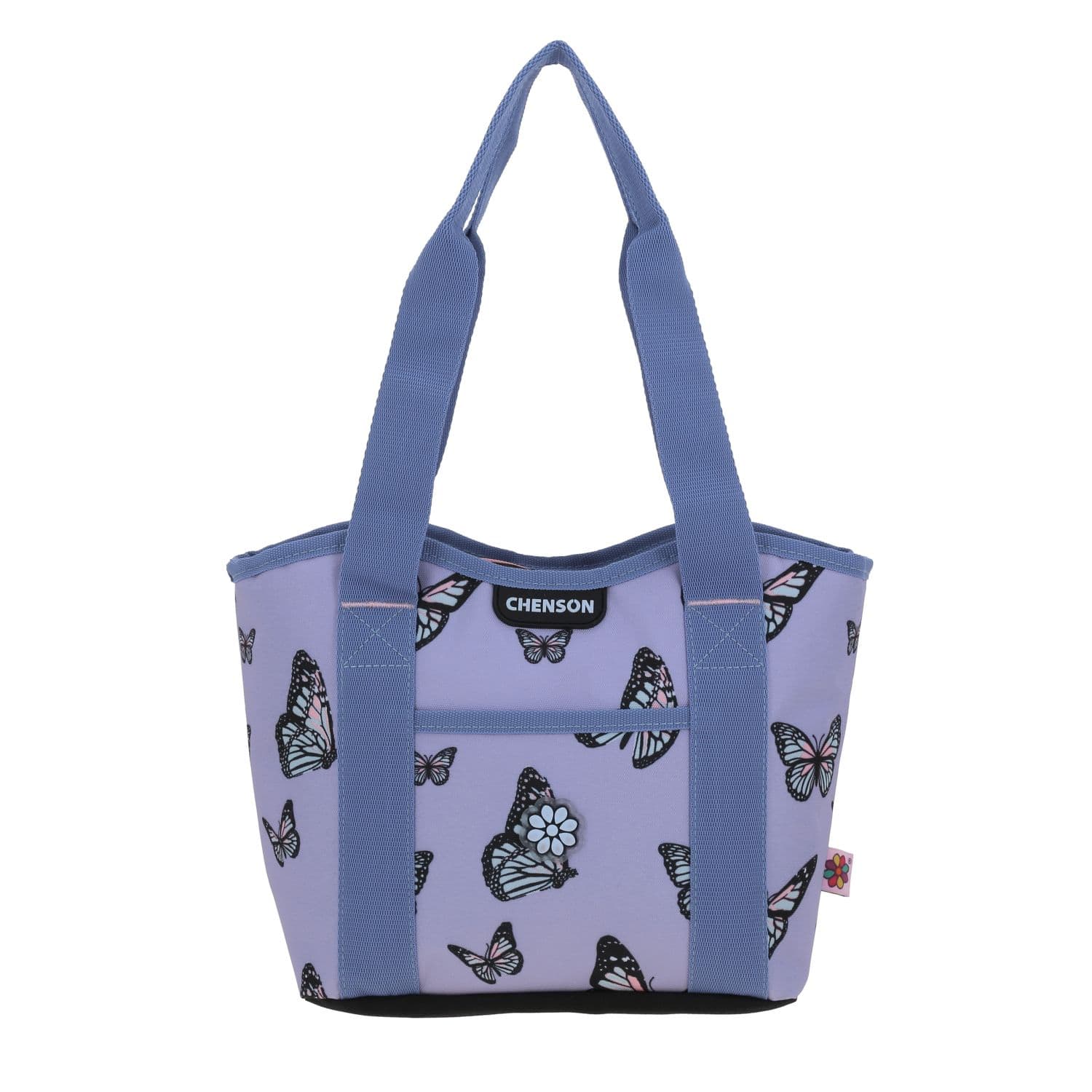 Lonchera escolar Happy Girl violeta térmica para niña - Durabilidad y diversión