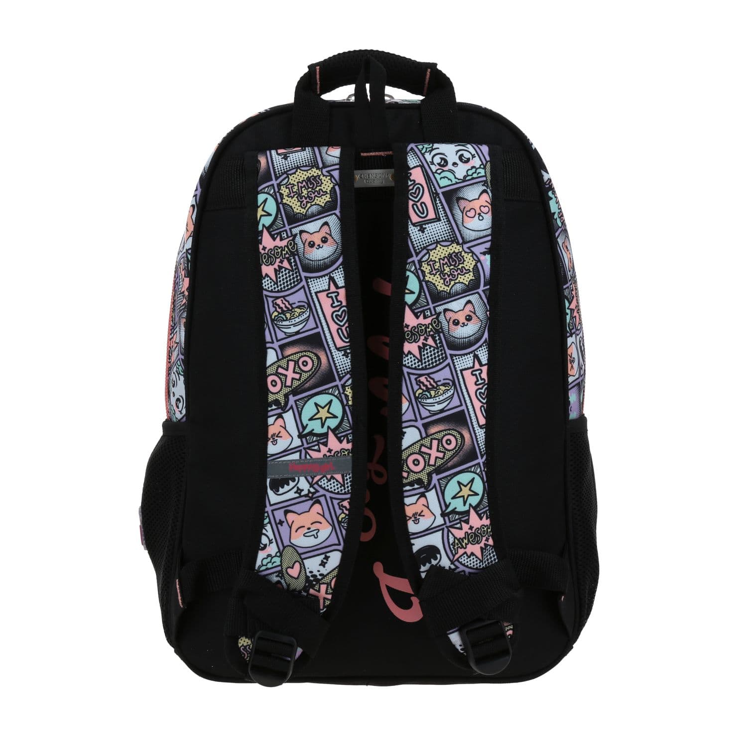 Mochila escolar para niña Happy Girl by Chenson color uva - Duradera y divertida 4