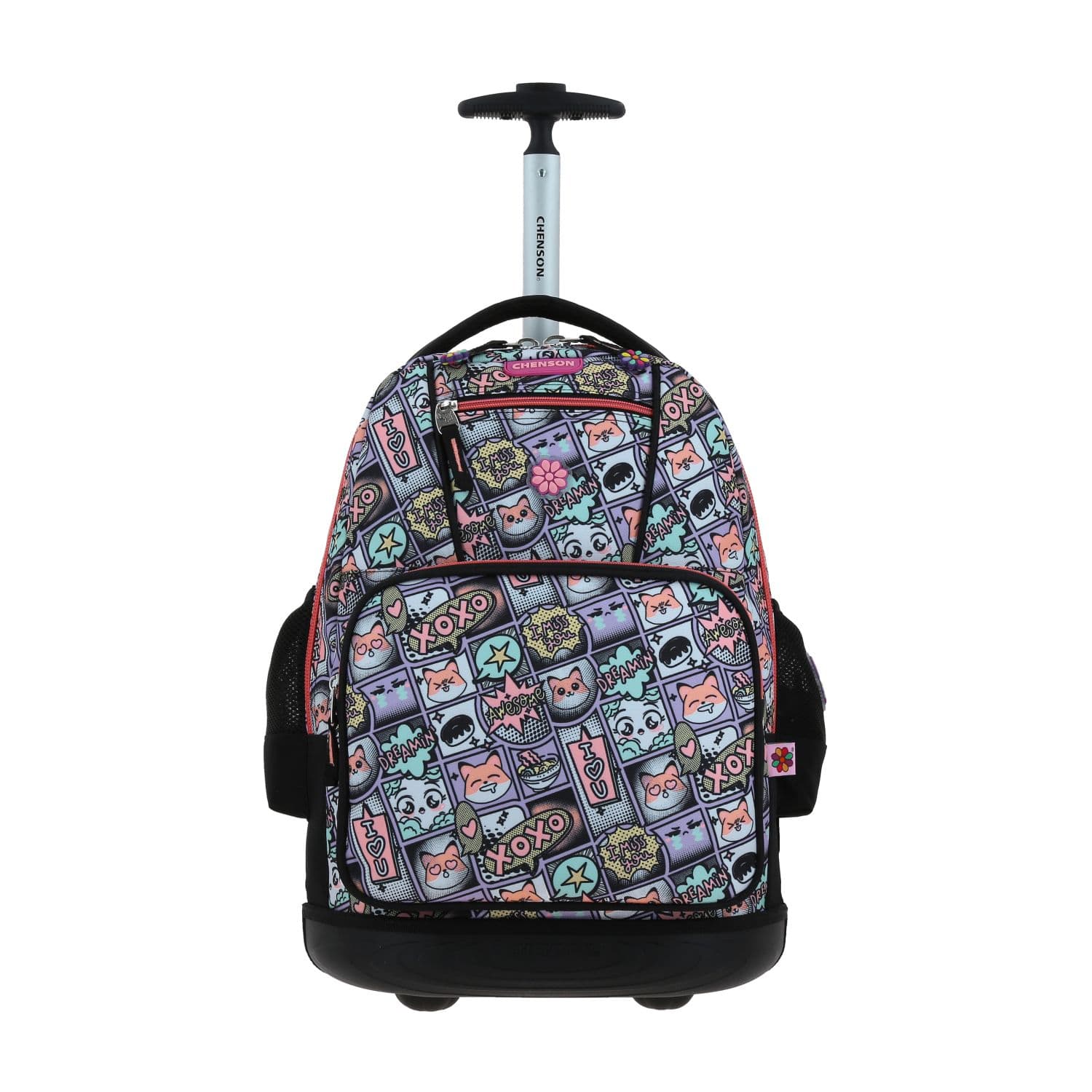 Mochila con Ruedas Happy Girl Uva para Niña | Diversión y Durabilidad