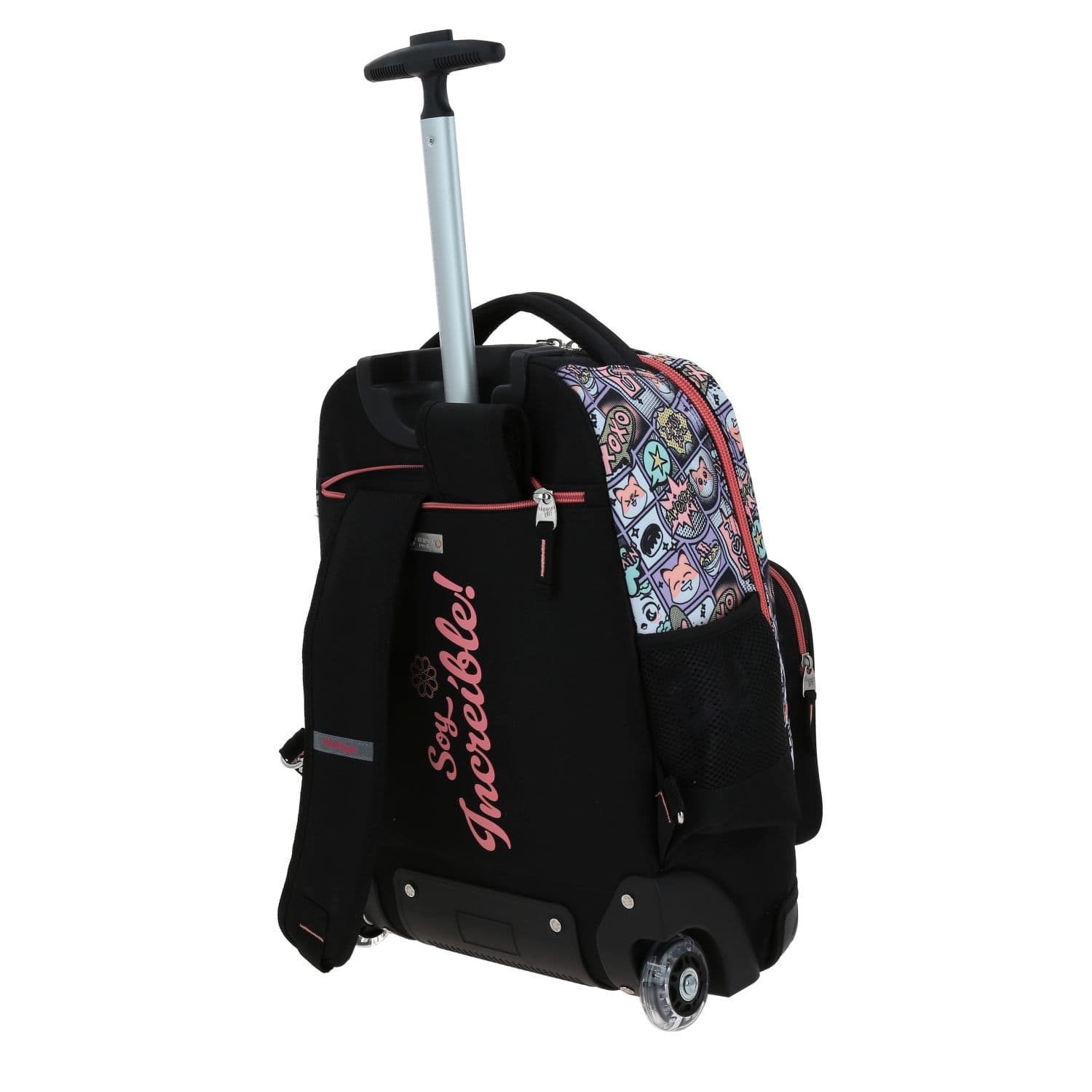 Mochila con Ruedas Happy Girl Uva para Niña | Diversión y Durabilidad 5