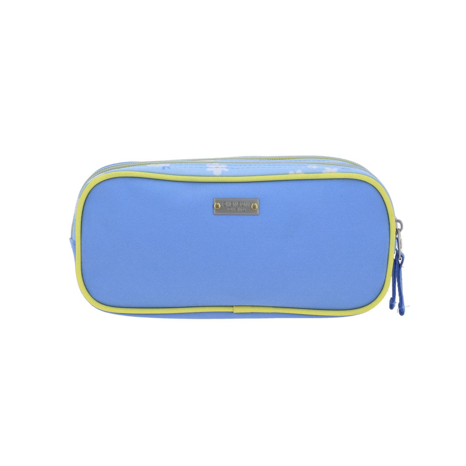 Lapicera escolar Happy Girl by Chenson azul con triple compartimento 4