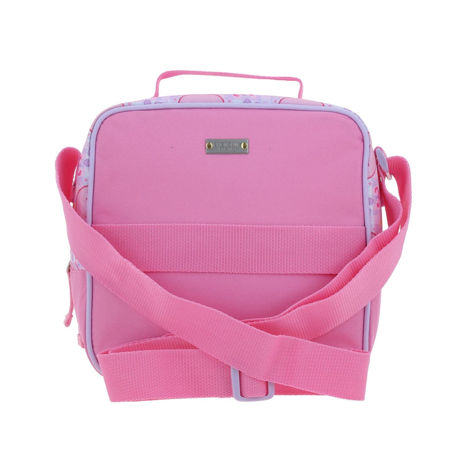 Lonchera escolar térmica Happy Girl rosa para niña - Divertida y resistente 4