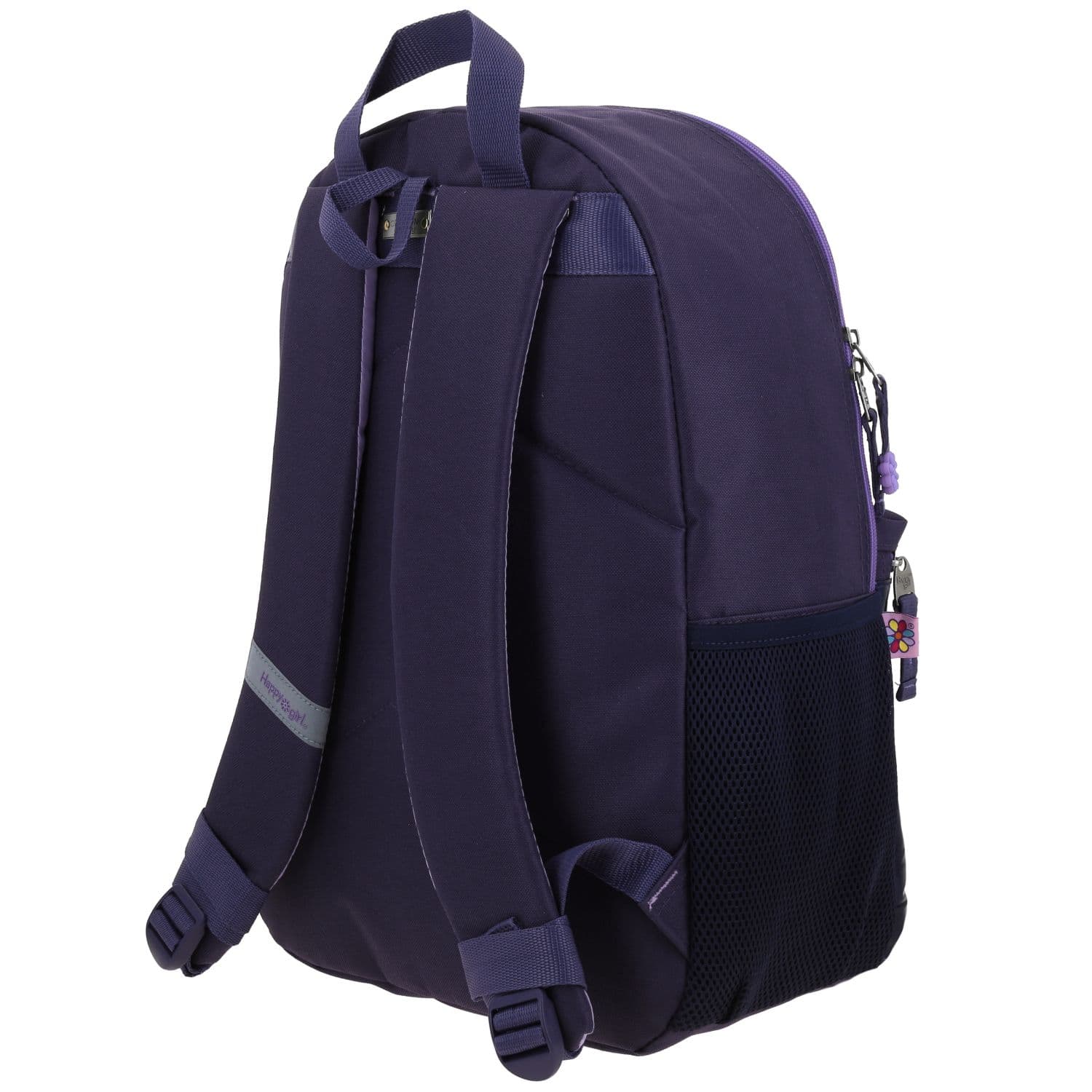 Mochila escolar para niña Happy Girl by Chenson color uva - Diversión y seguridad 5