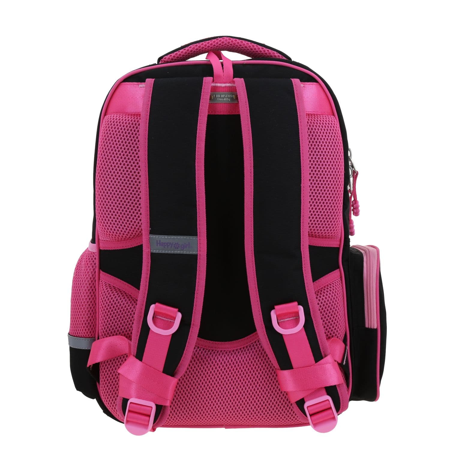 Mochila escolar para niña Happy Girl by Chenson negra con durabilidad y estilo 4
