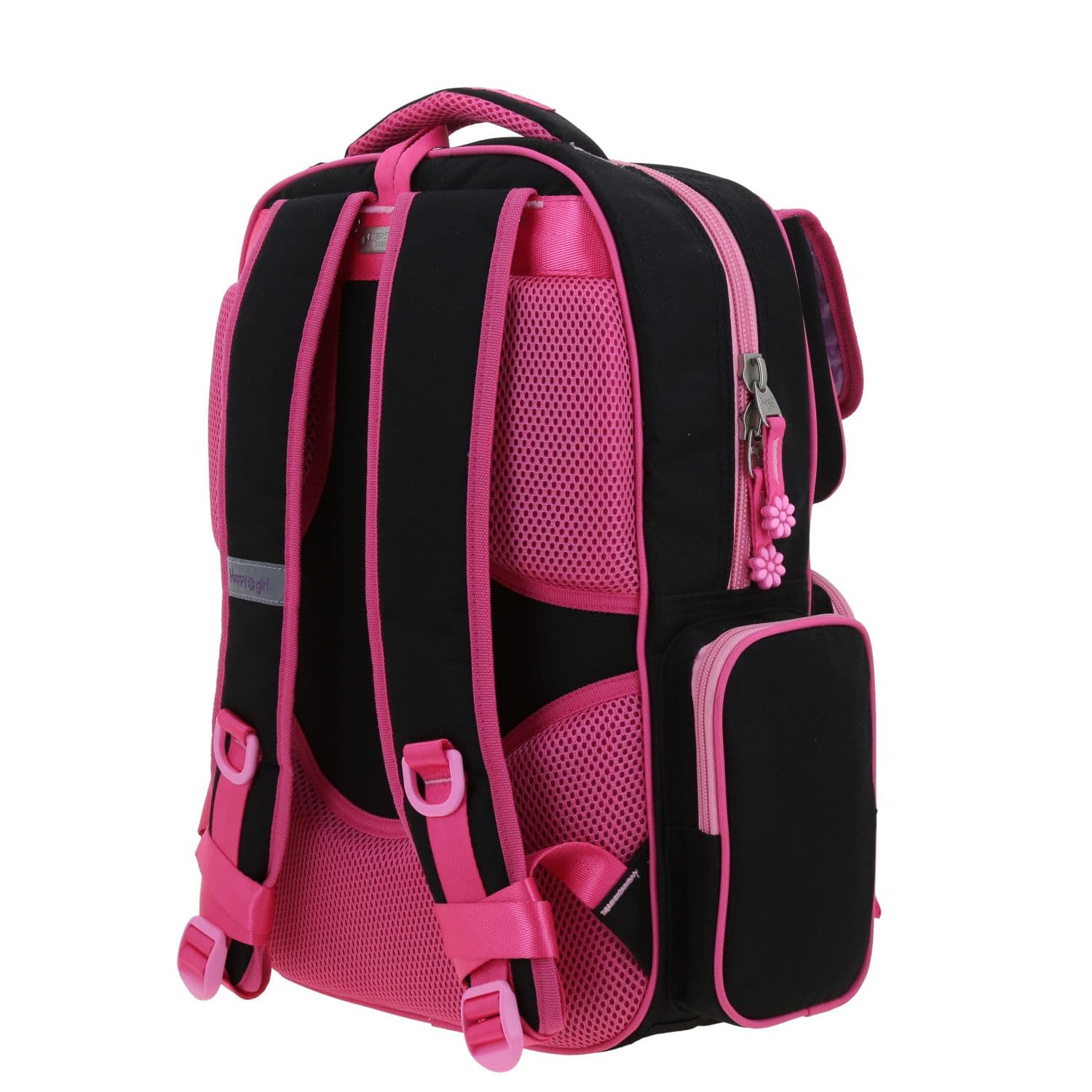 Mochila escolar para niña Happy Girl by Chenson negra con durabilidad y estilo 5