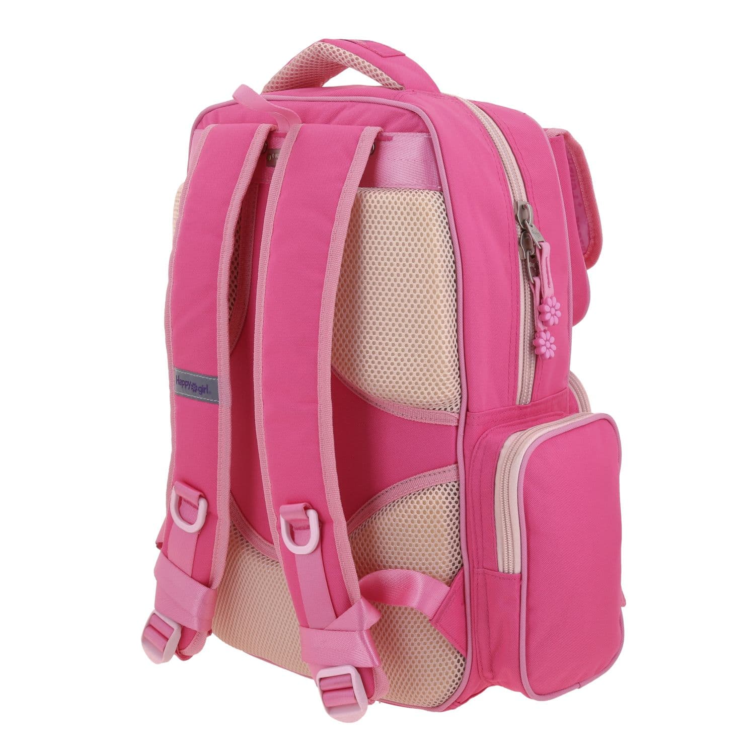 Mochila escolar para niña Happy Girl by Chenson color rosa, divertida y segura 5