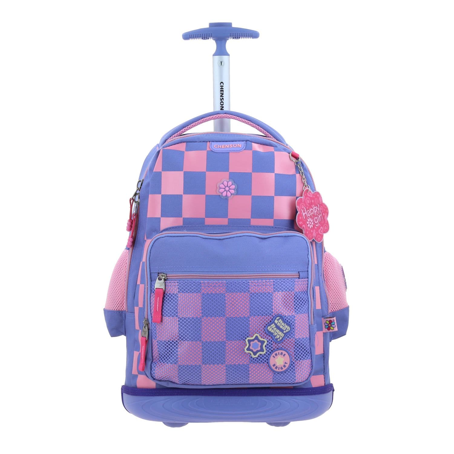 Mochila con Ruedas Happy Girl Uva para Niña - Diversión y Durabilidad