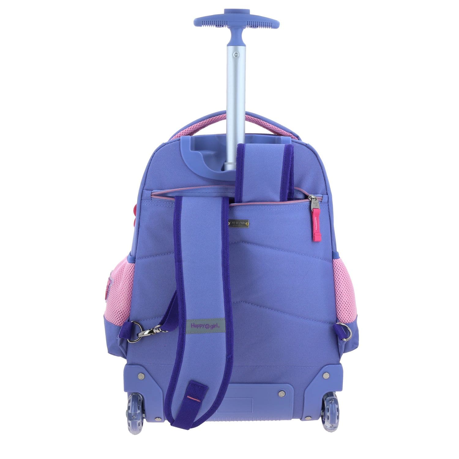 Mochila con Ruedas Happy Girl Uva para Niña - Diversión y Durabilidad 4