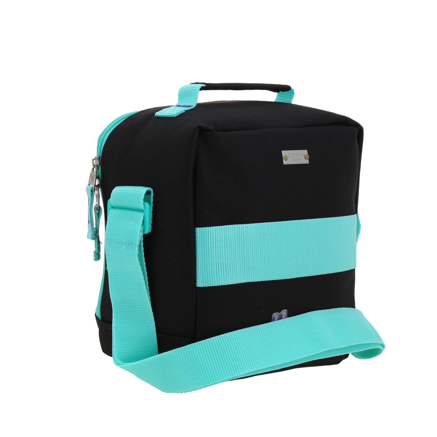 Lonchera escolar térmica Happy Girl by Chenson Negra para niña - Duradera y divertida 3