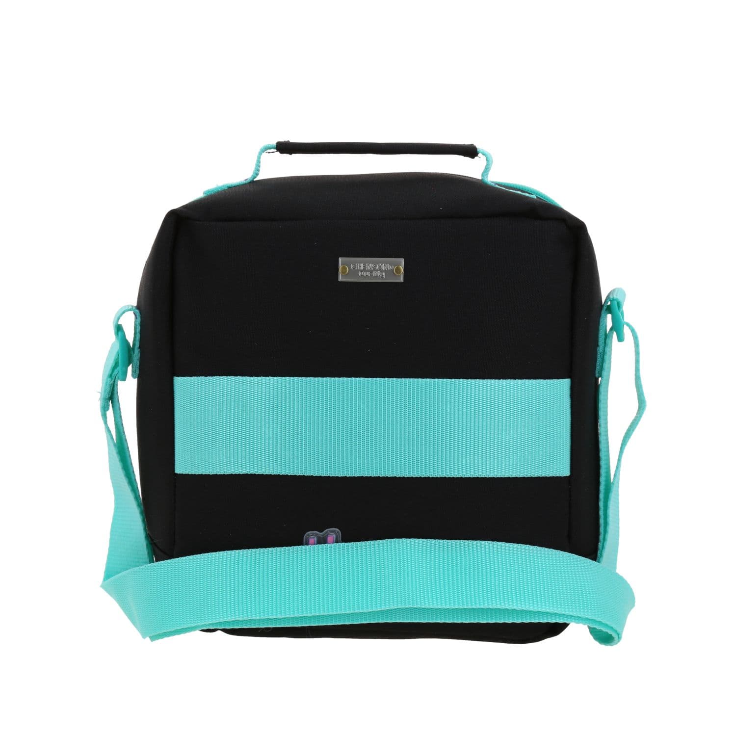 Lonchera escolar térmica Happy Girl by Chenson Negra para niña - Duradera y divertida 4