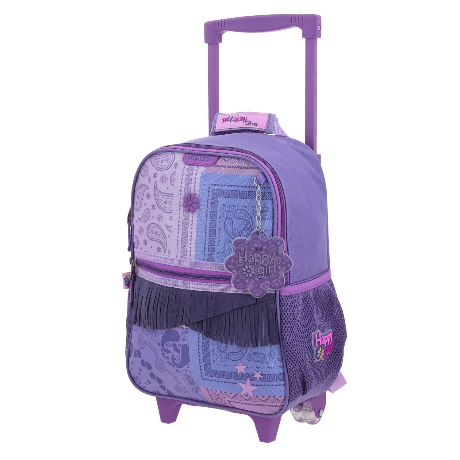 Mochila con Ruedas Happy Girl Uva para Niña - Diversión y Durabilidad 2