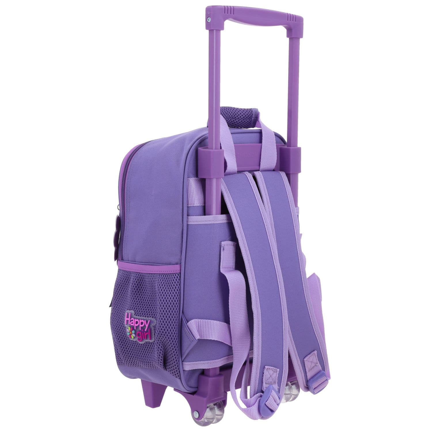 Mochila con Ruedas Happy Girl Uva para Niña - Diversión y Durabilidad 3