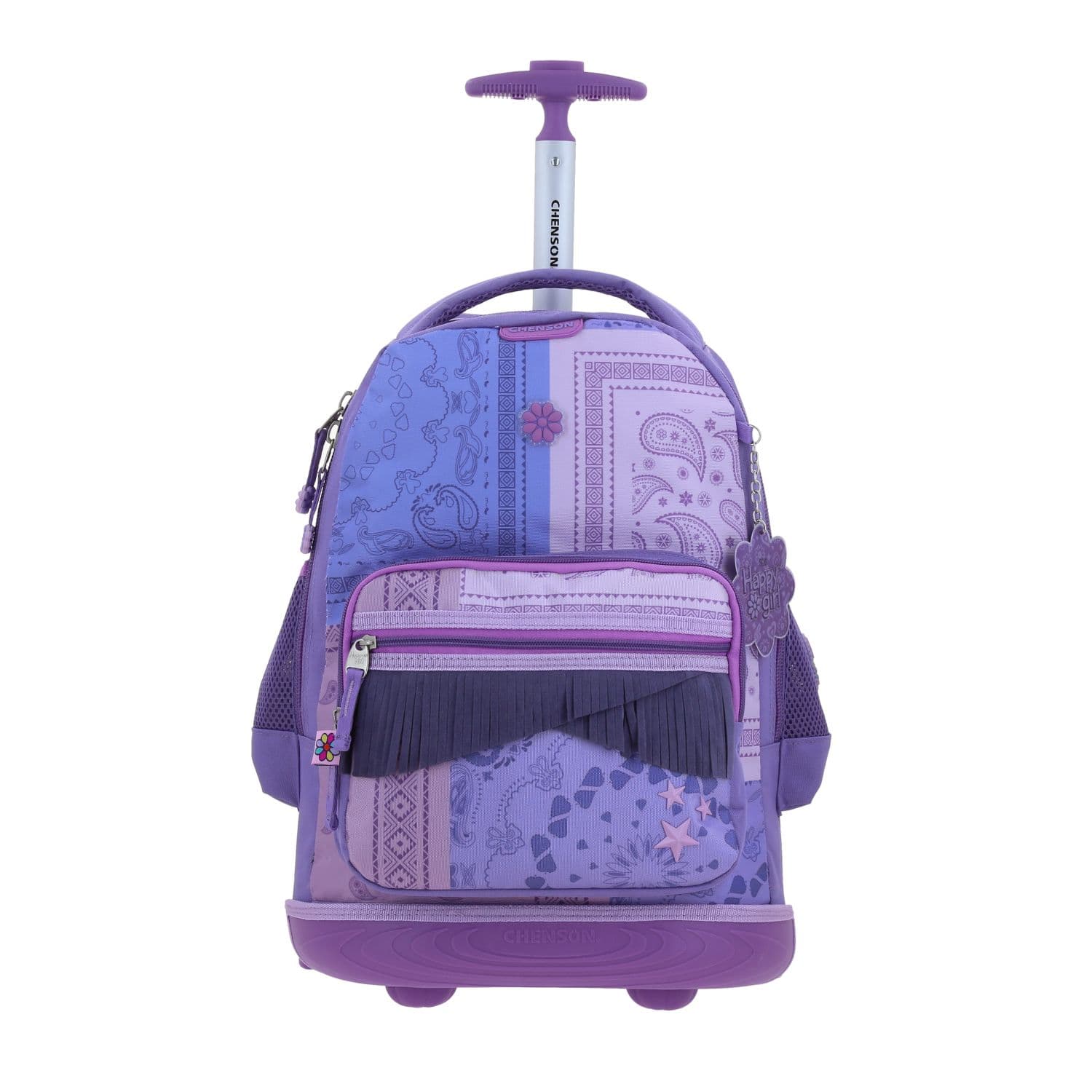 Mochila con Ruedas Happy Girl Uva para Niña - Diversión y Durabilidad