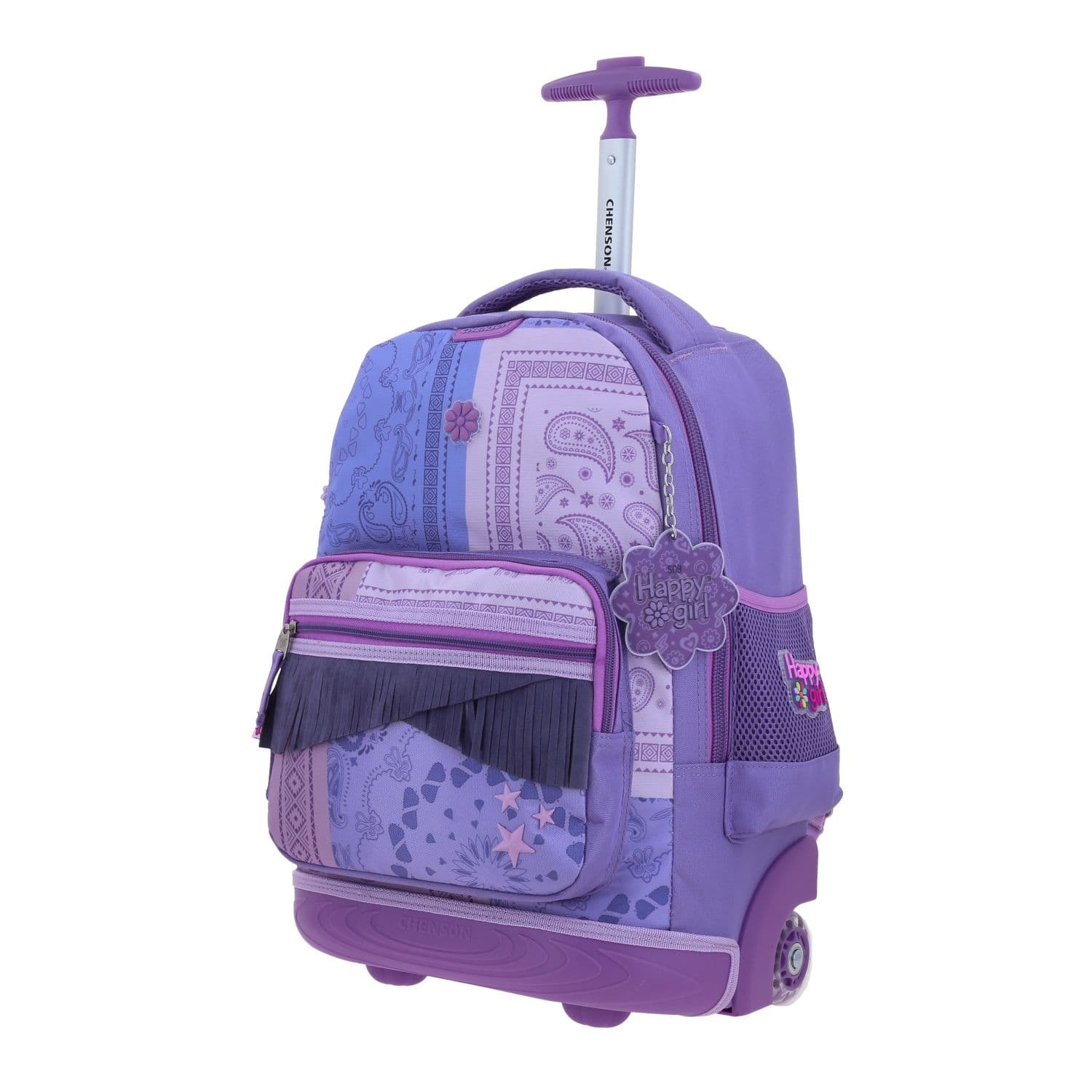 Mochila con Ruedas Happy Girl Uva para Niña - Diversión y Durabilidad 2
