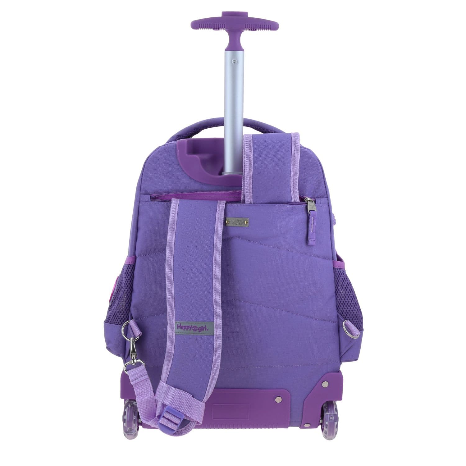 Mochila con Ruedas Happy Girl Uva para Niña - Diversión y Durabilidad 4