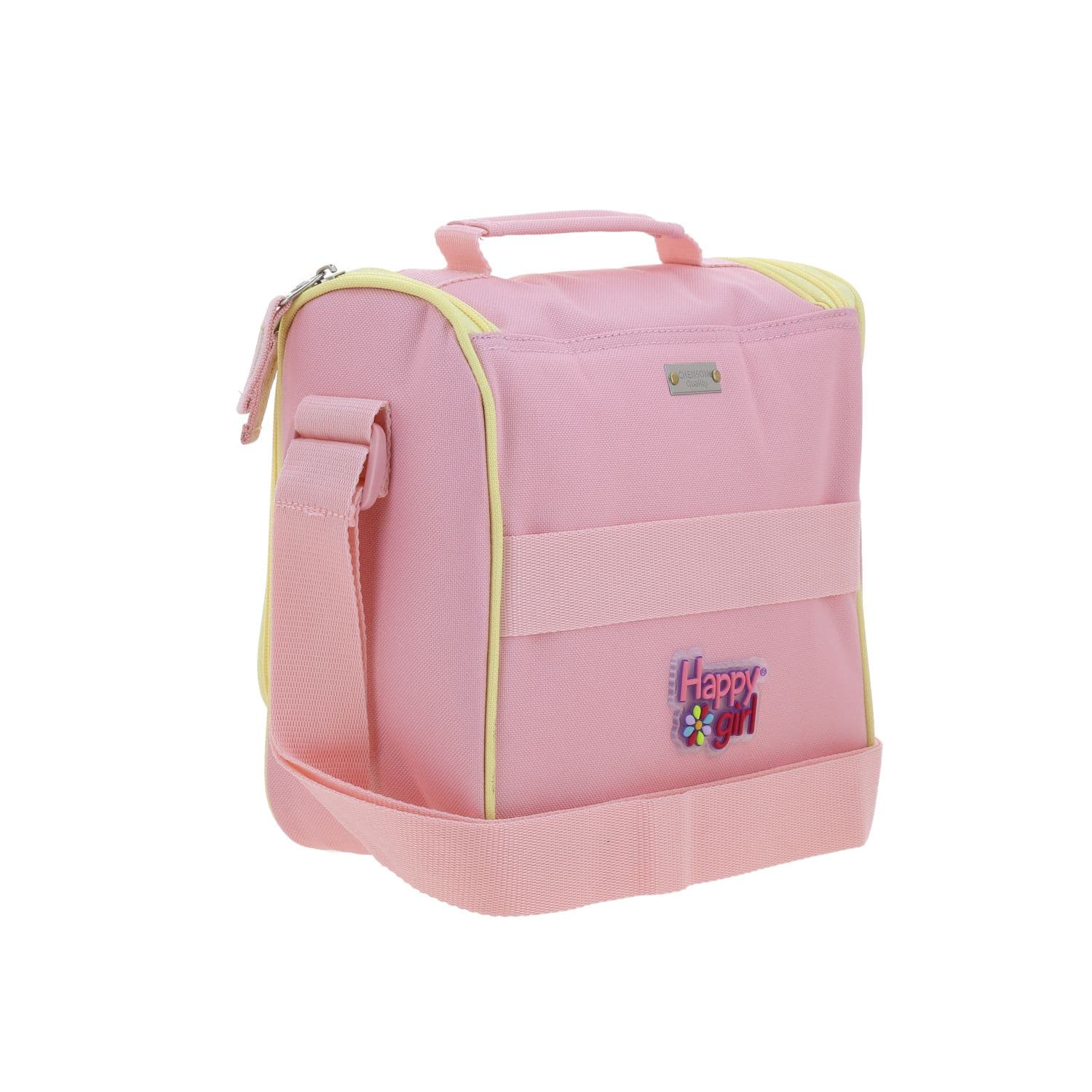 Lonchera escolar Happy Girl by Chenson rosa térmica para niña 3