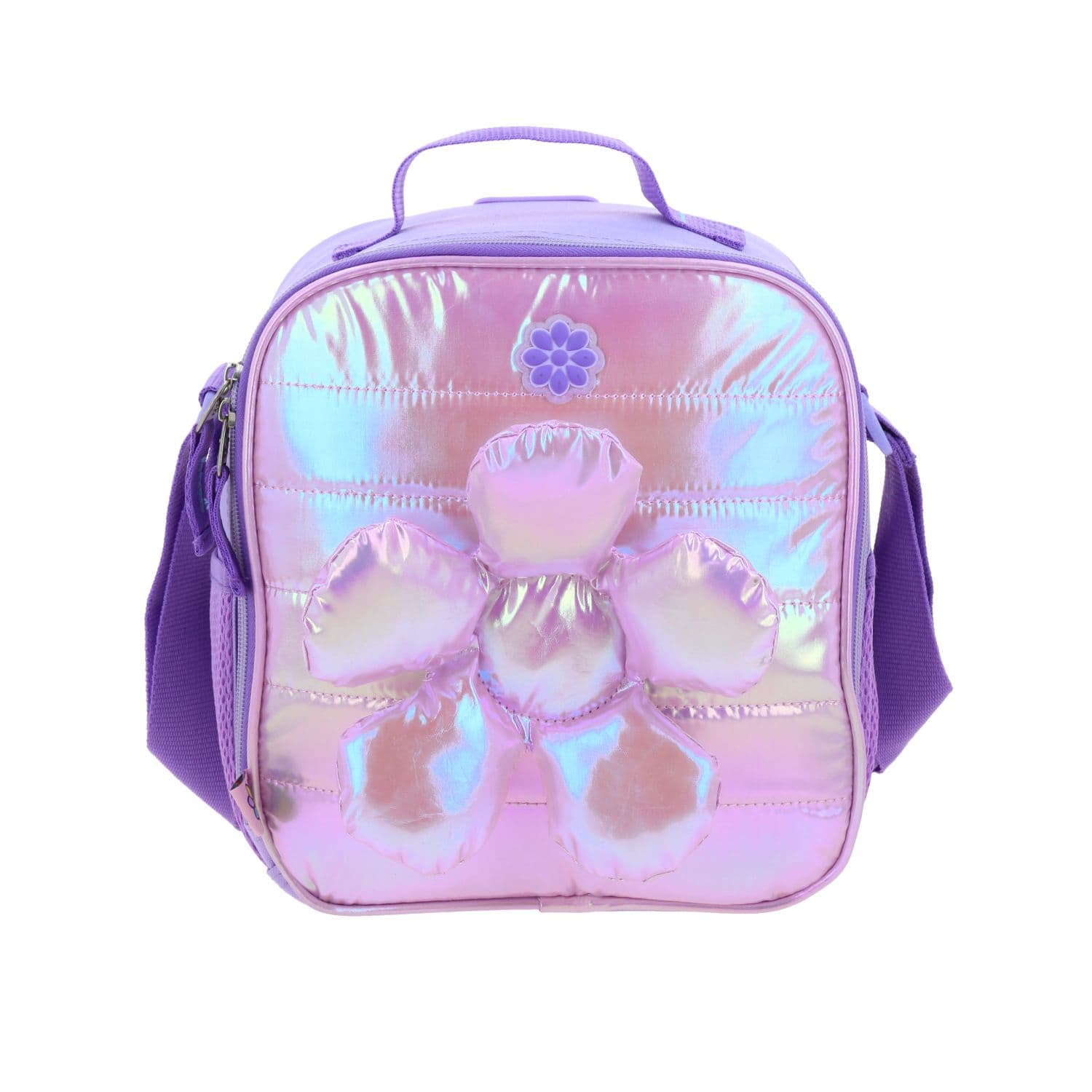 Lonchera escolar térmica Happy Girl Violeta - Diversión y durabilidad