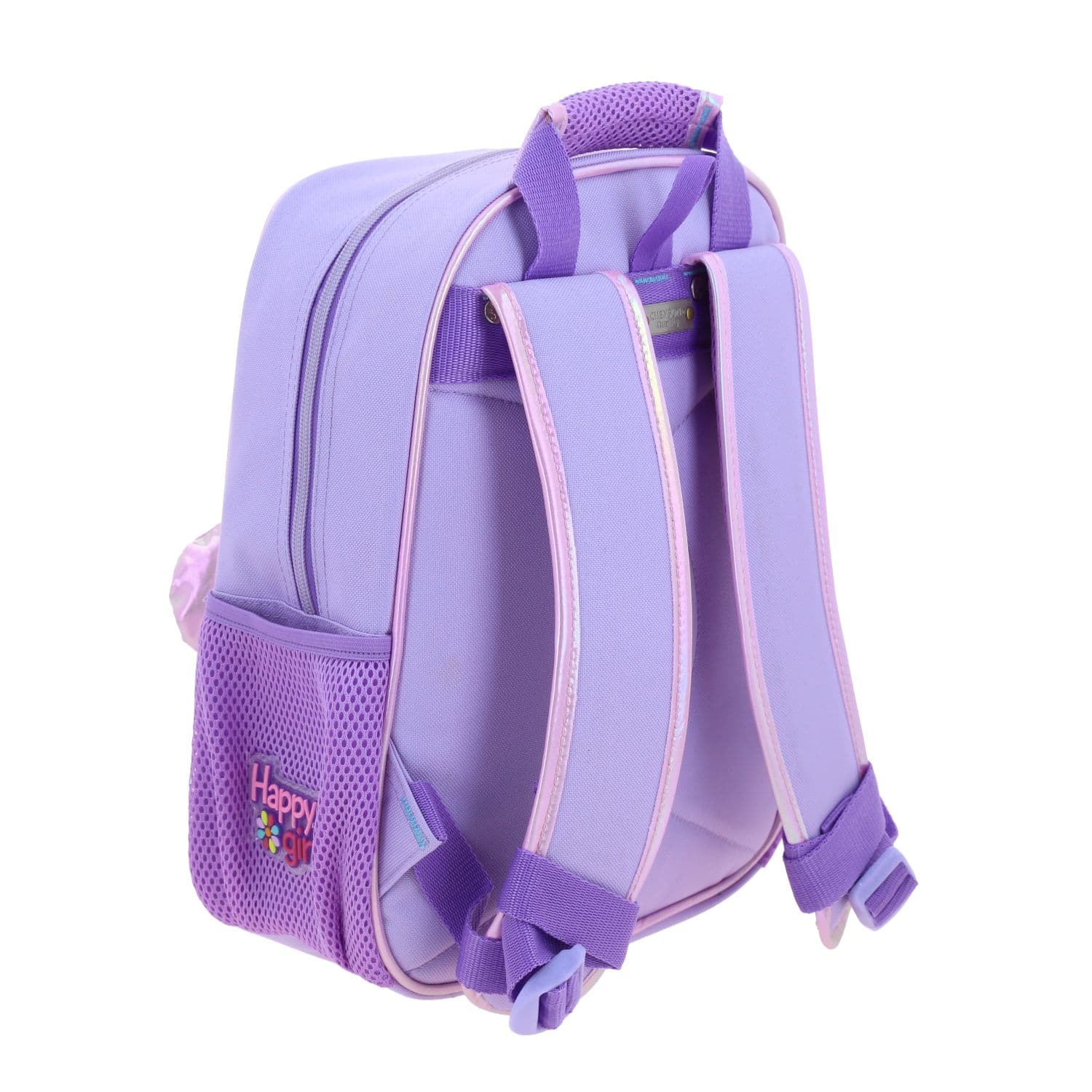Mochila escolar para niña Happy Girl by Chenson Violeta con amplio compartimento 3