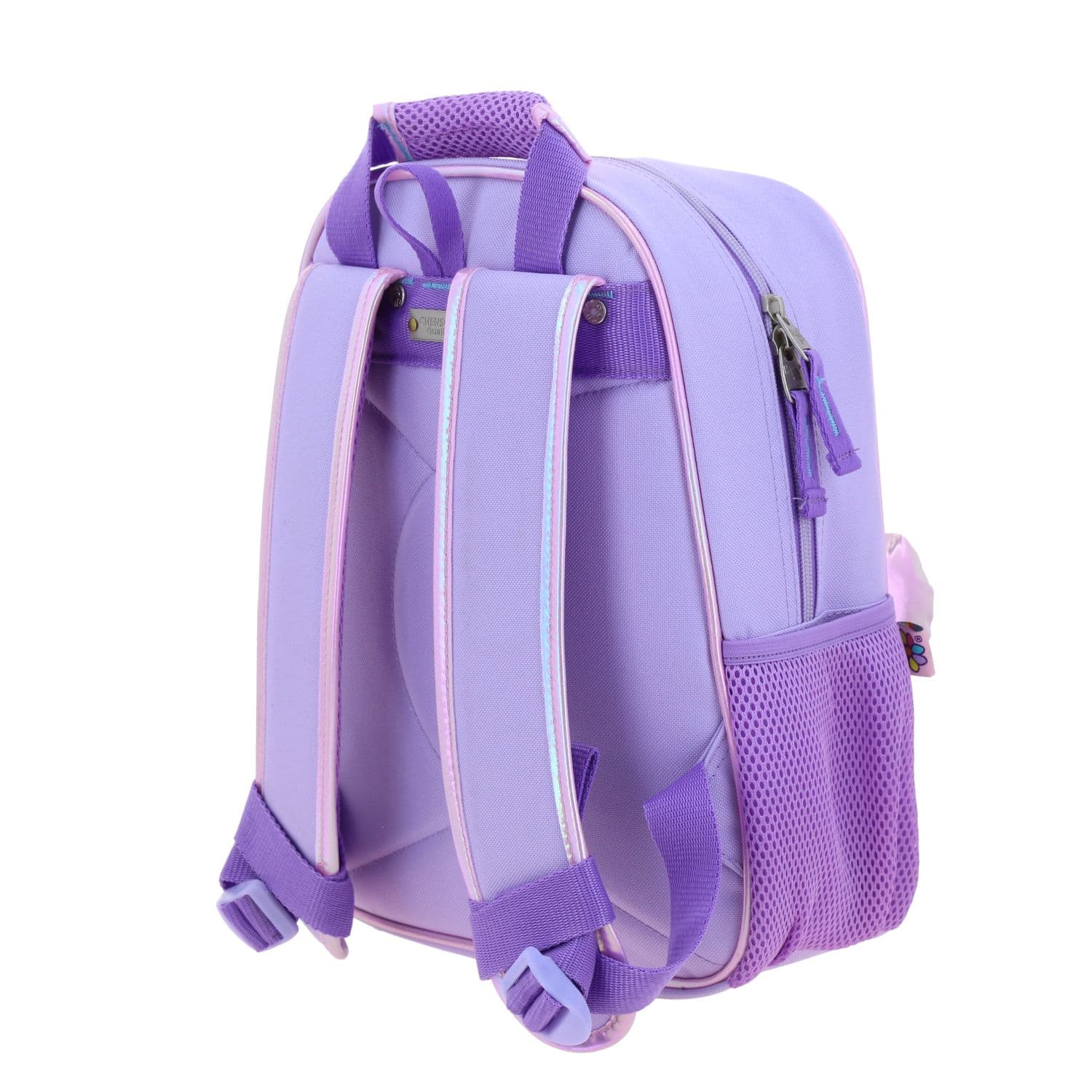 Mochila escolar para niña Happy Girl by Chenson Violeta con amplio compartimento 5