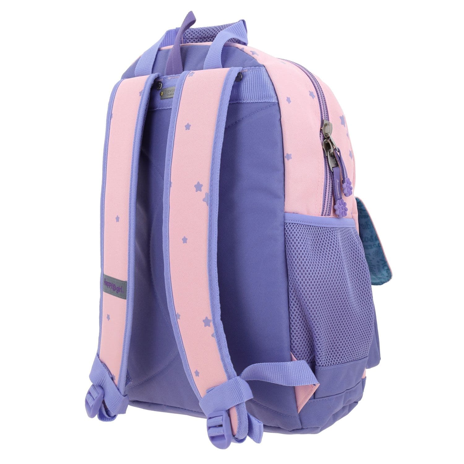 Mochila escolar para niña Happy Girl by Chenson rosa con diseño divertido 5