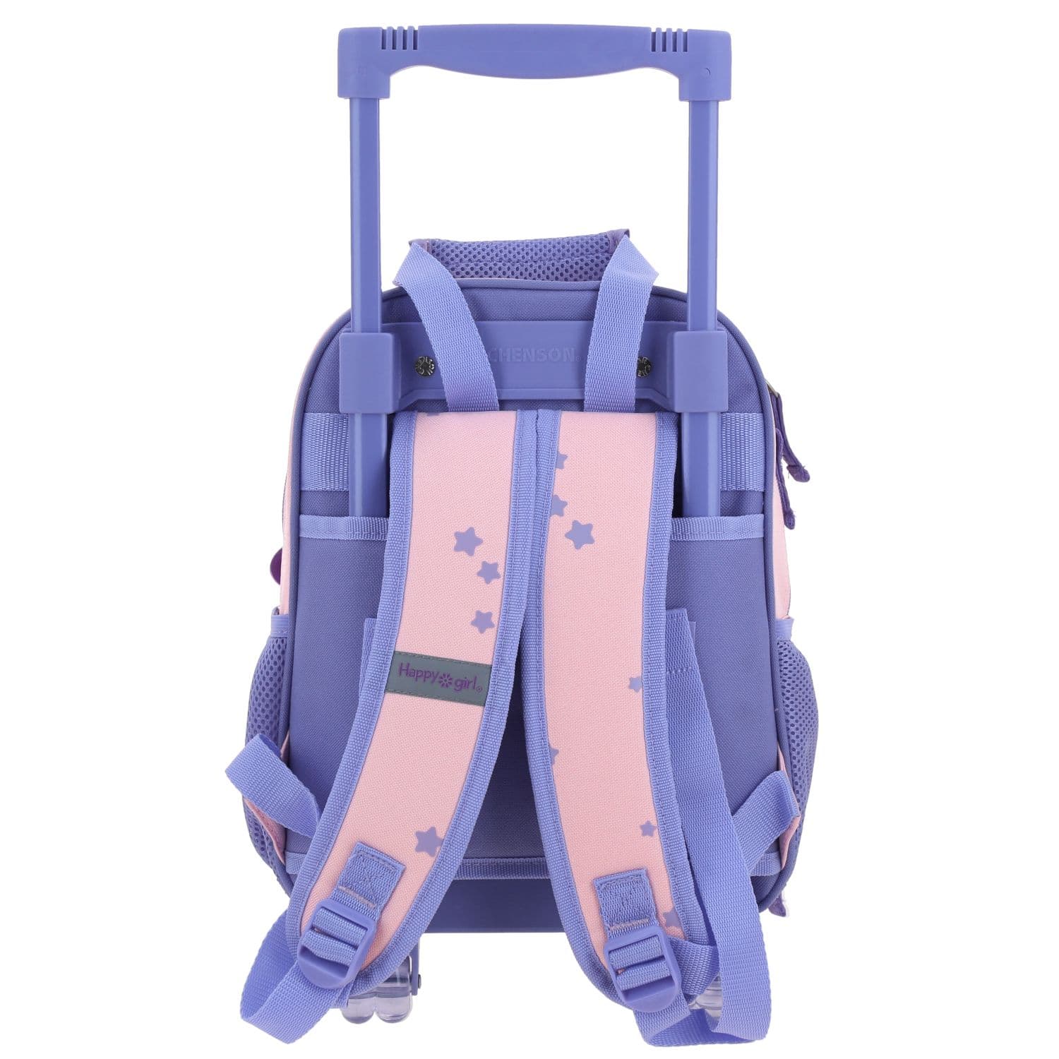 Mochila con Ruedas Happy Girl Rosa para Niña - Diversión y Durabilidad 4