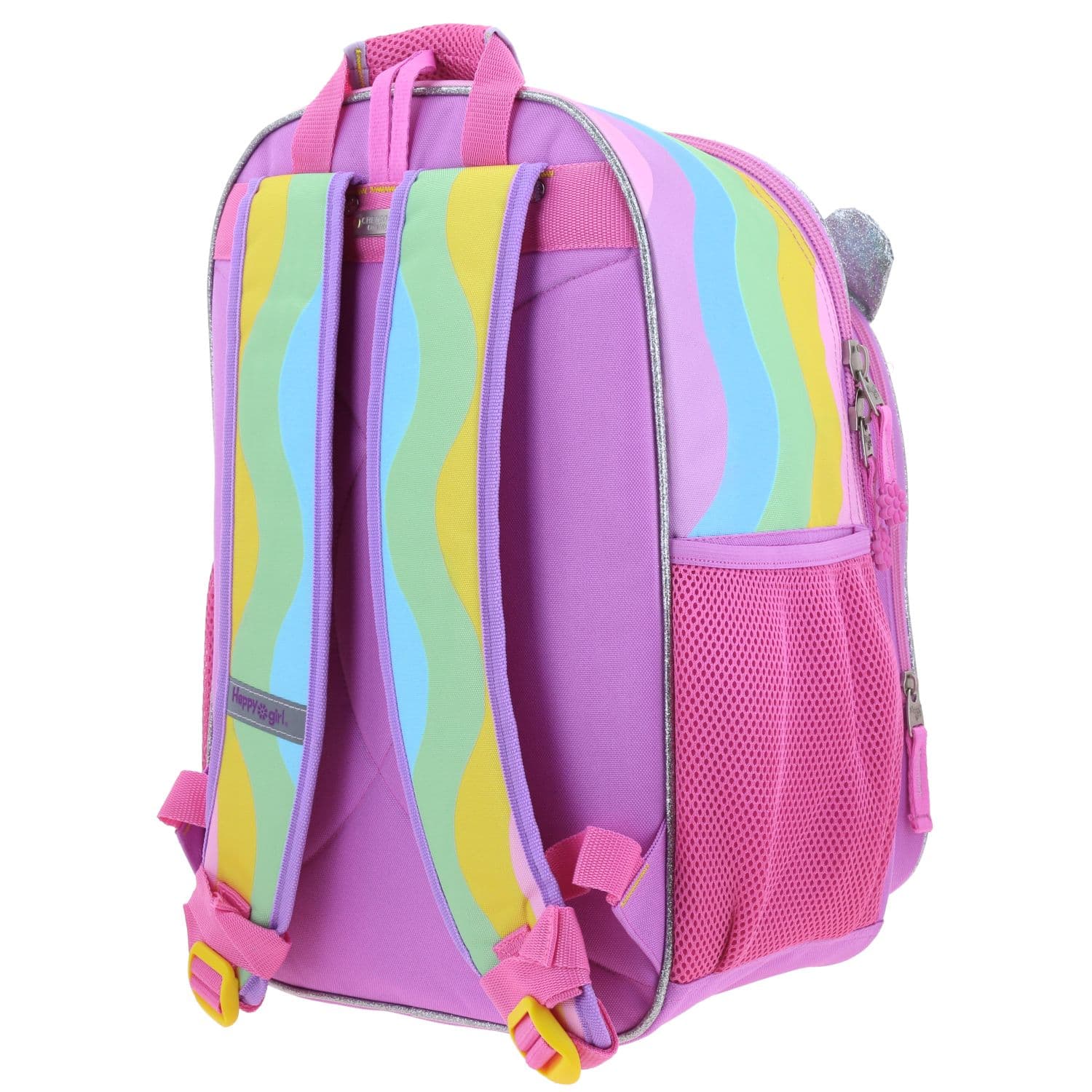 Mochila escolar para niña Happy Girl by Chenson multicolor con compartimentos 5