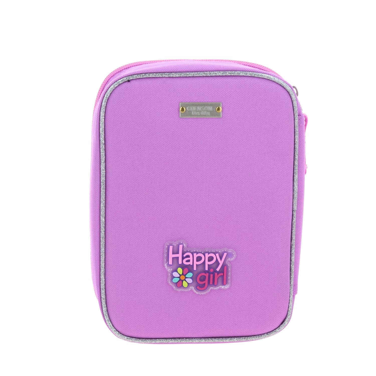 Lapicera escolar Happy Girl by Chenson multicolor para niñas, divertida y duradera 4