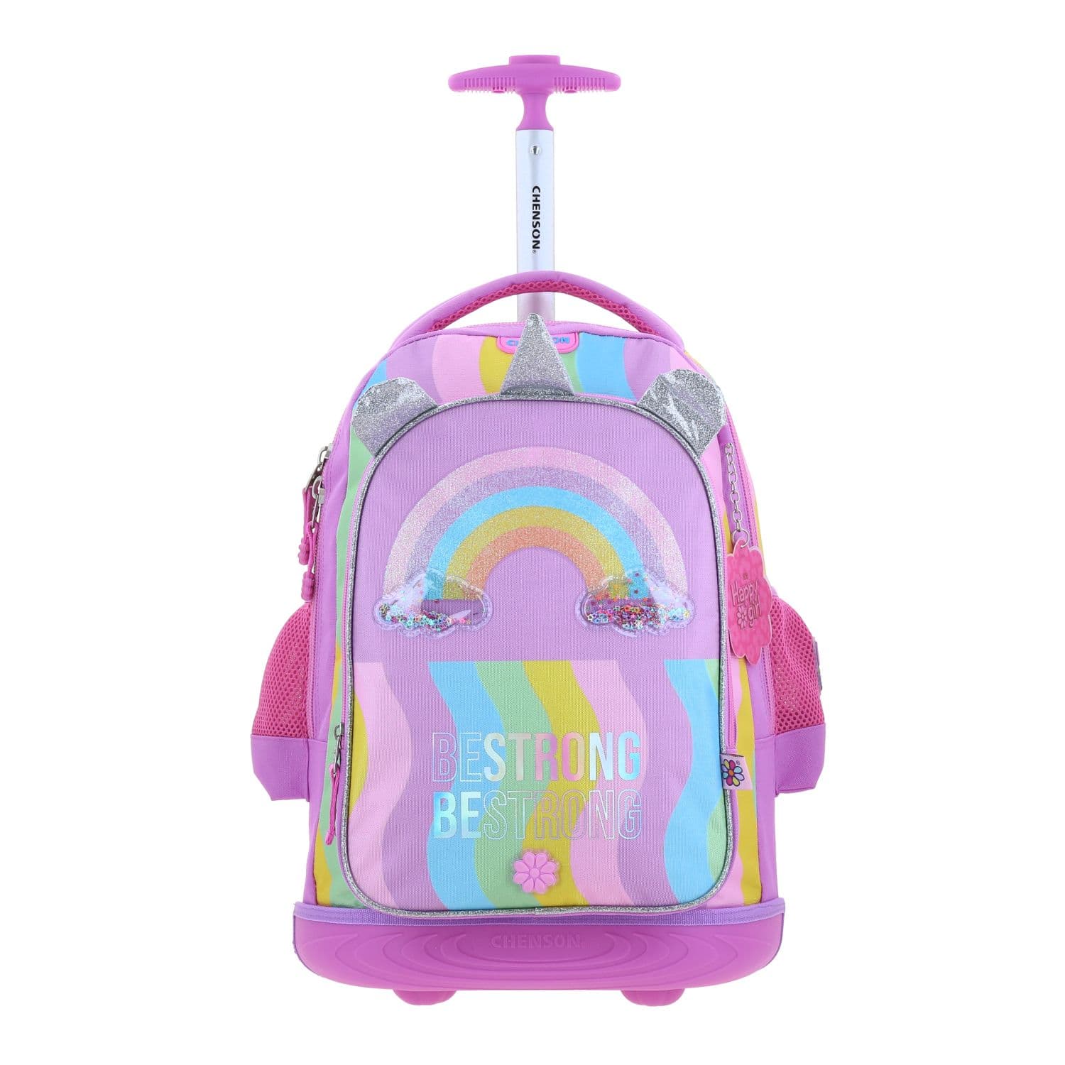 Mochila con Ruedas Happy Girl Multicolor para Niña - Diversión y Durabilidad